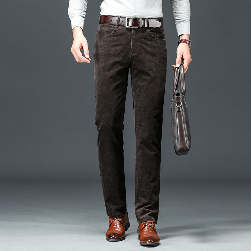 Timothy – Rechte Corduroy Broek voor Heren