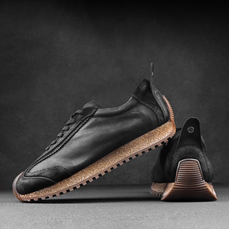 Alfred – Vintage Zachte Onderkant Sportschoenen voor Heren