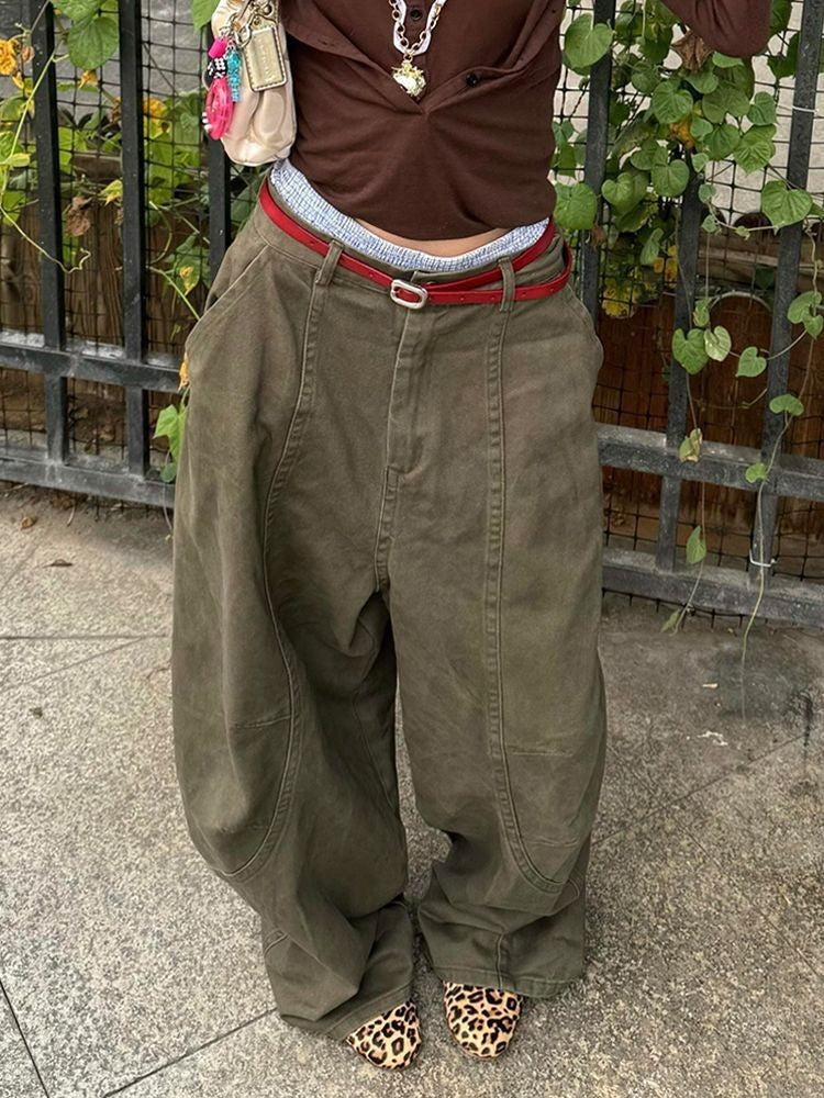 Sophie – Retro Gewassen Korridorvormige Machete Jeans