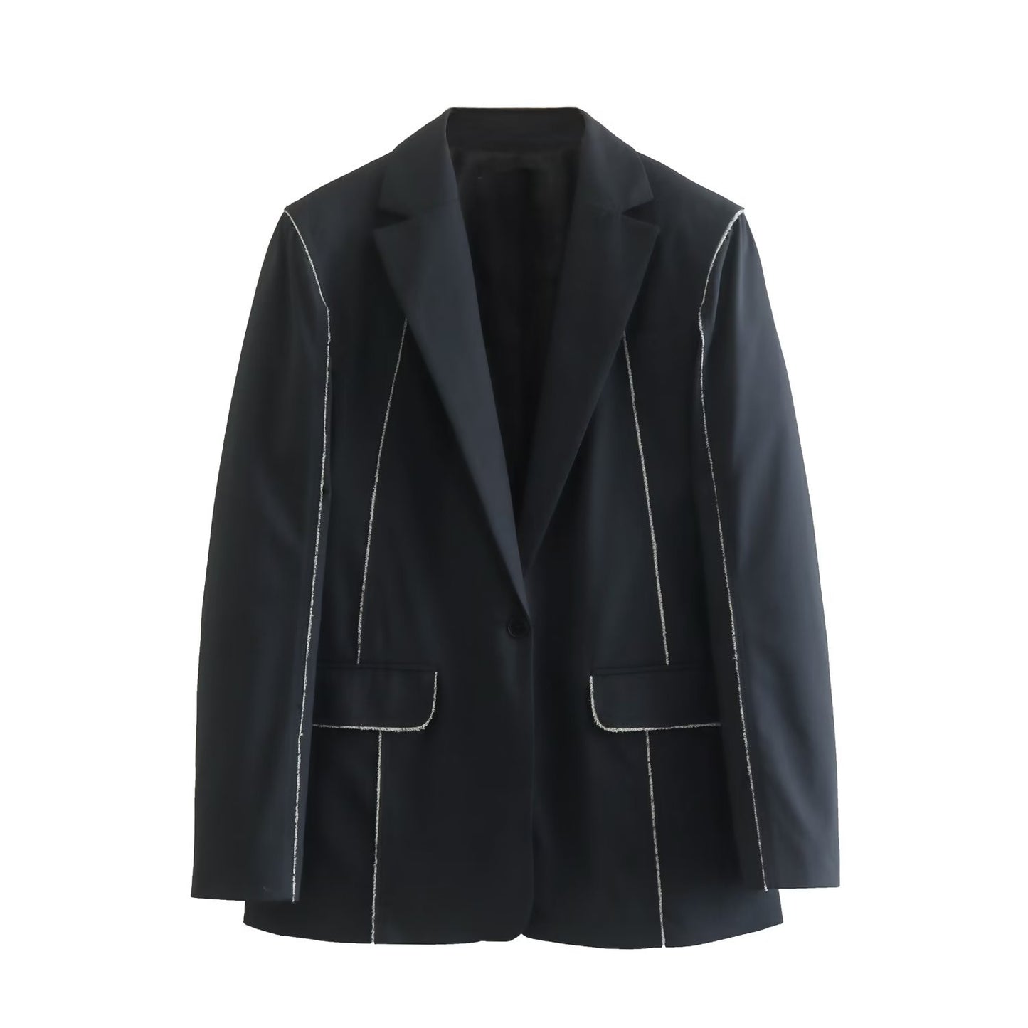 Denise – Rechte Vrouwenblazer Set