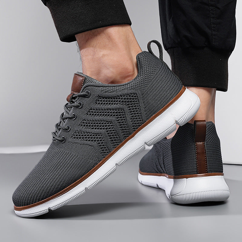 Richard – Vliegende Geweven Mesh Sneakers voor Heren