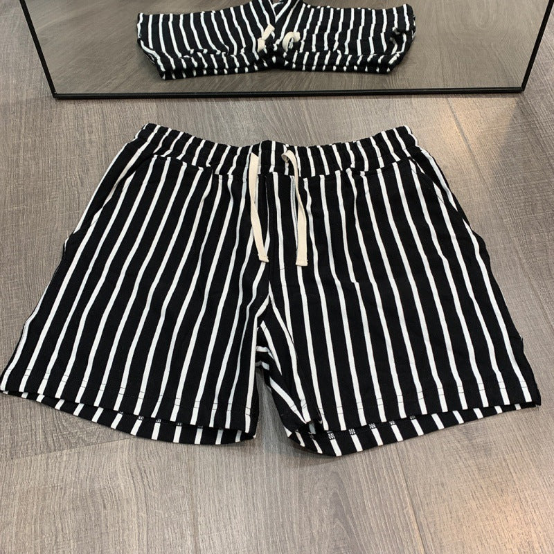 Gareth – Losse Sportieve Korte Broek met Strepen