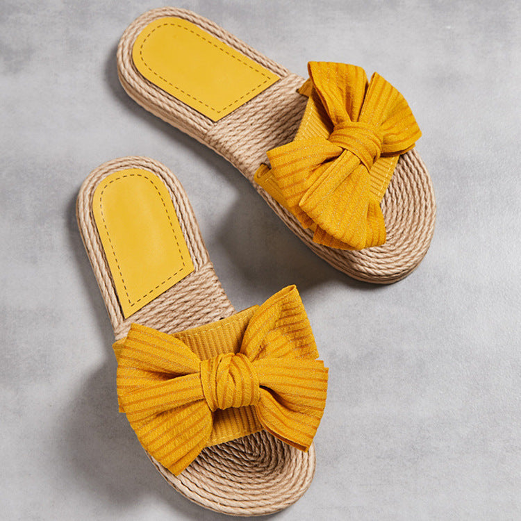 Shirley – Comfortabele Strik Slippers