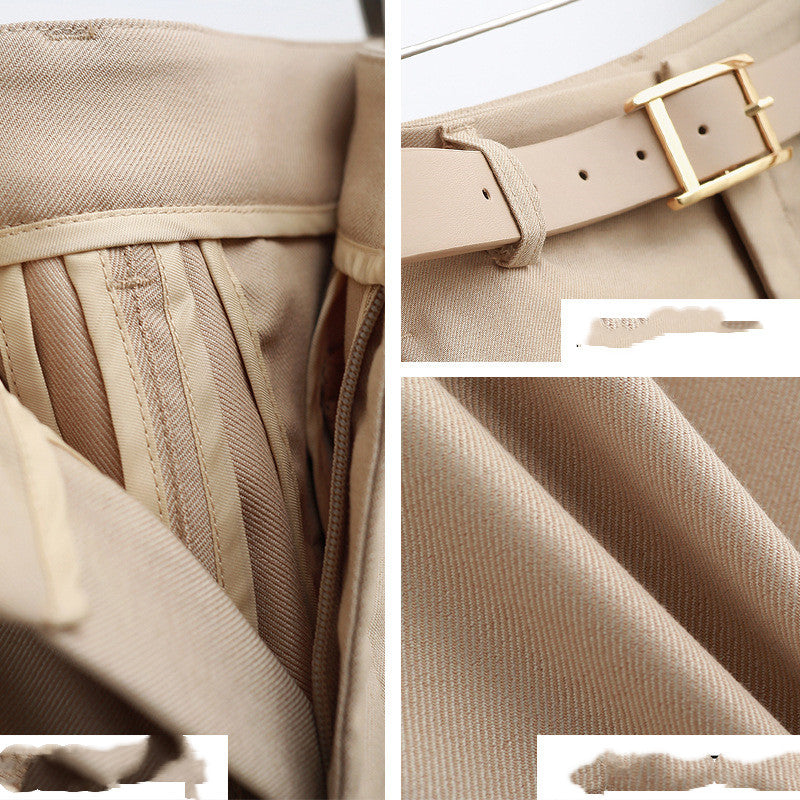 Marion – Hoge Taille Dunne Plus Size Korte Broek