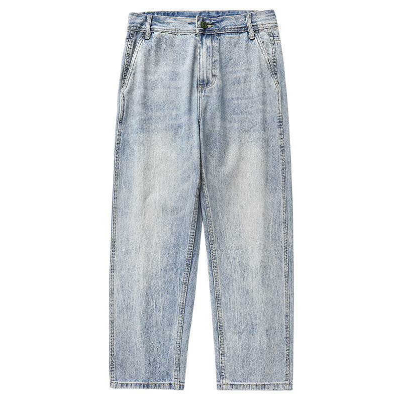 Rory – Vintage Gewassen Rechte Jeans voor Mannen