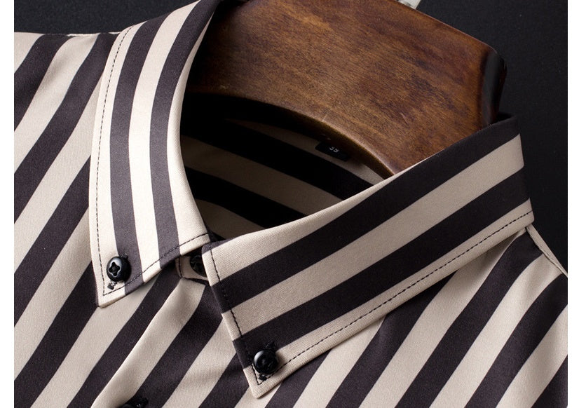 Donald – Casual Overhemd met Lange Mouwen en Strijkvrij