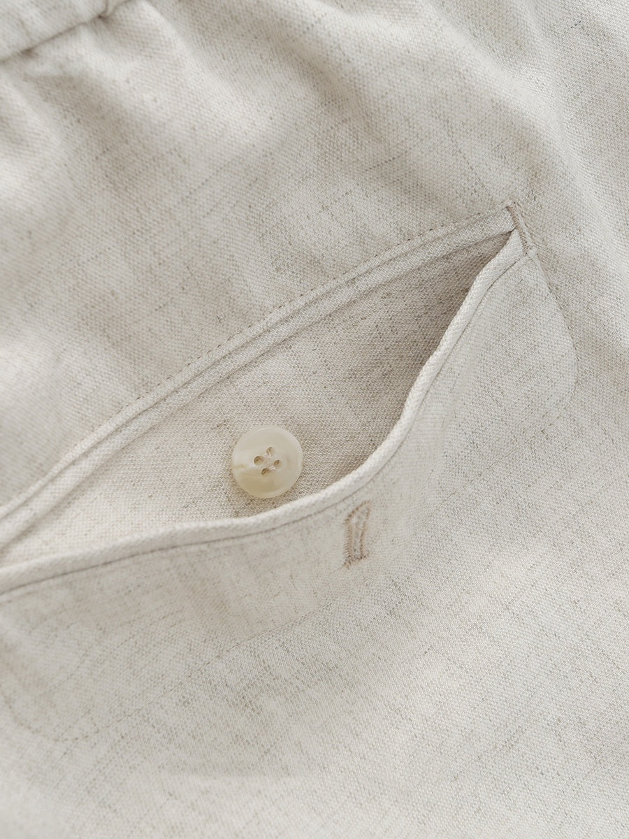 Harry – Eenvoudige Katoen Linnen Korte Broek voor Mannen