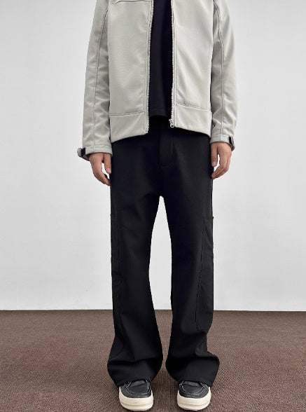 Keith – Rechte Outdoor Broek met Zijrits en Drievoudige Bescherming