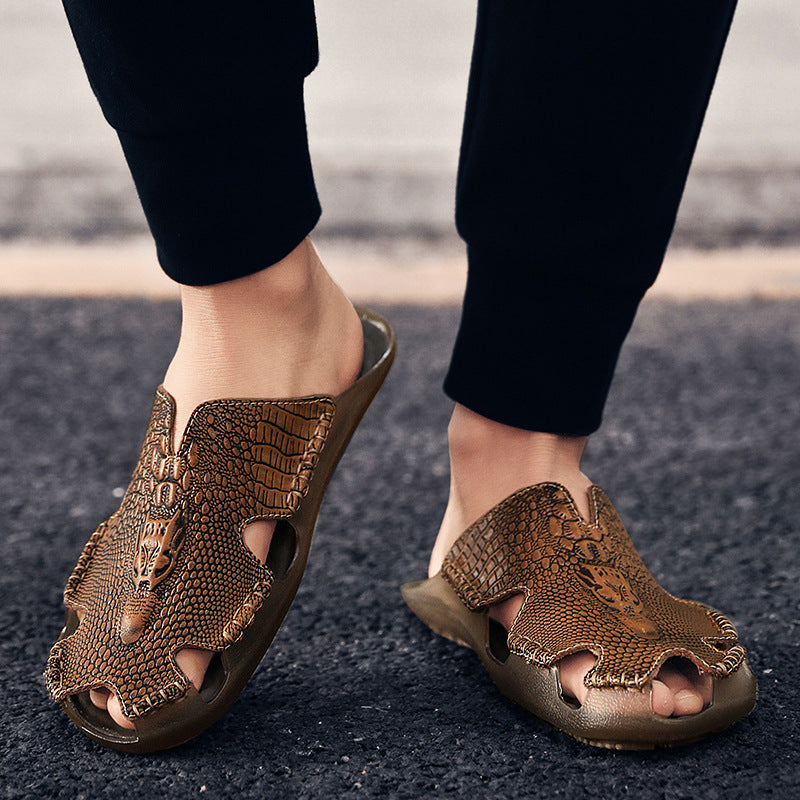 Anton – Gesloten Teen Octopus Casual Slippers voor Buiten