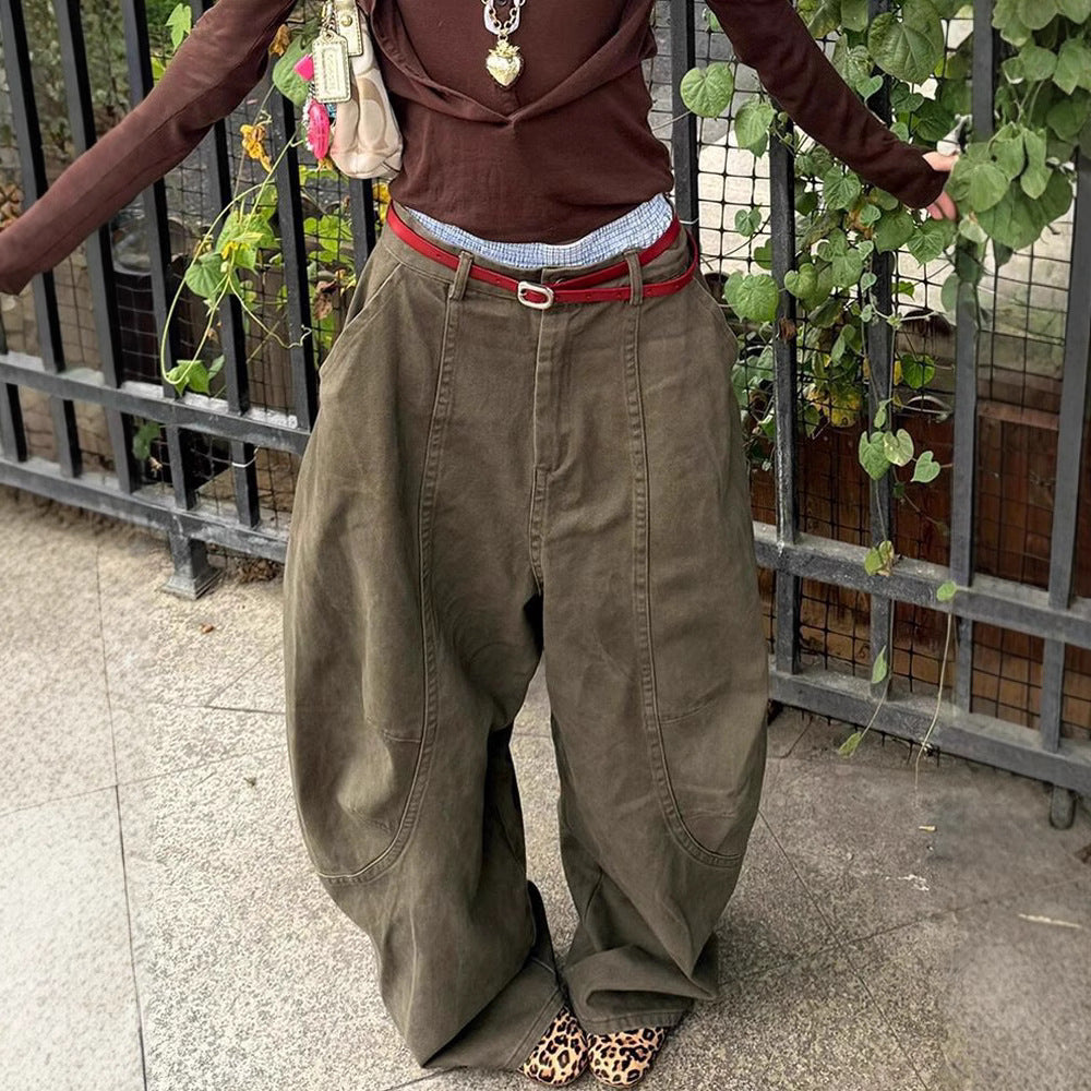 Sophie – Retro Gewassen Korridorvormige Machete Jeans