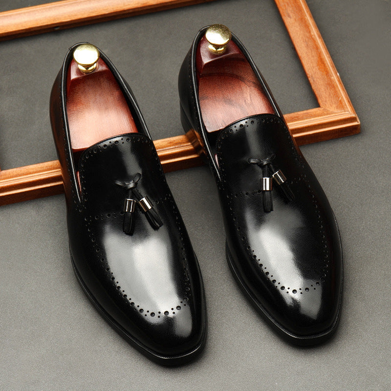 Ernest – Atmosferische Vegan Leren Huwelijksschoenen