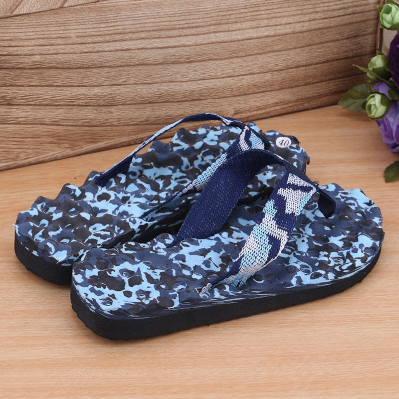 Denis – Slippers met Spiralvormig Patroon en Antislip EVA Zool