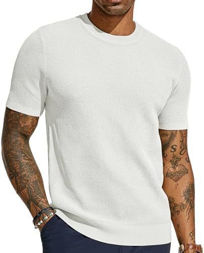 Geoffrey – Korte Mouwen Gebreide T-shirt