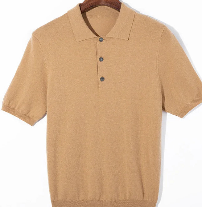 Laurence – Losse Casual Polo voor Heren