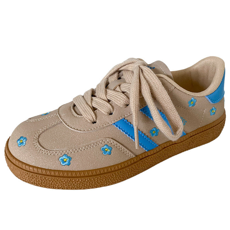 Jasmine – Platte Dames Sneakers met Veters