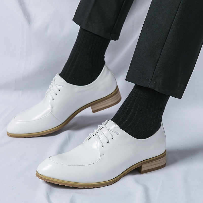 Benjamin – Formele Pumps met Houten Hak