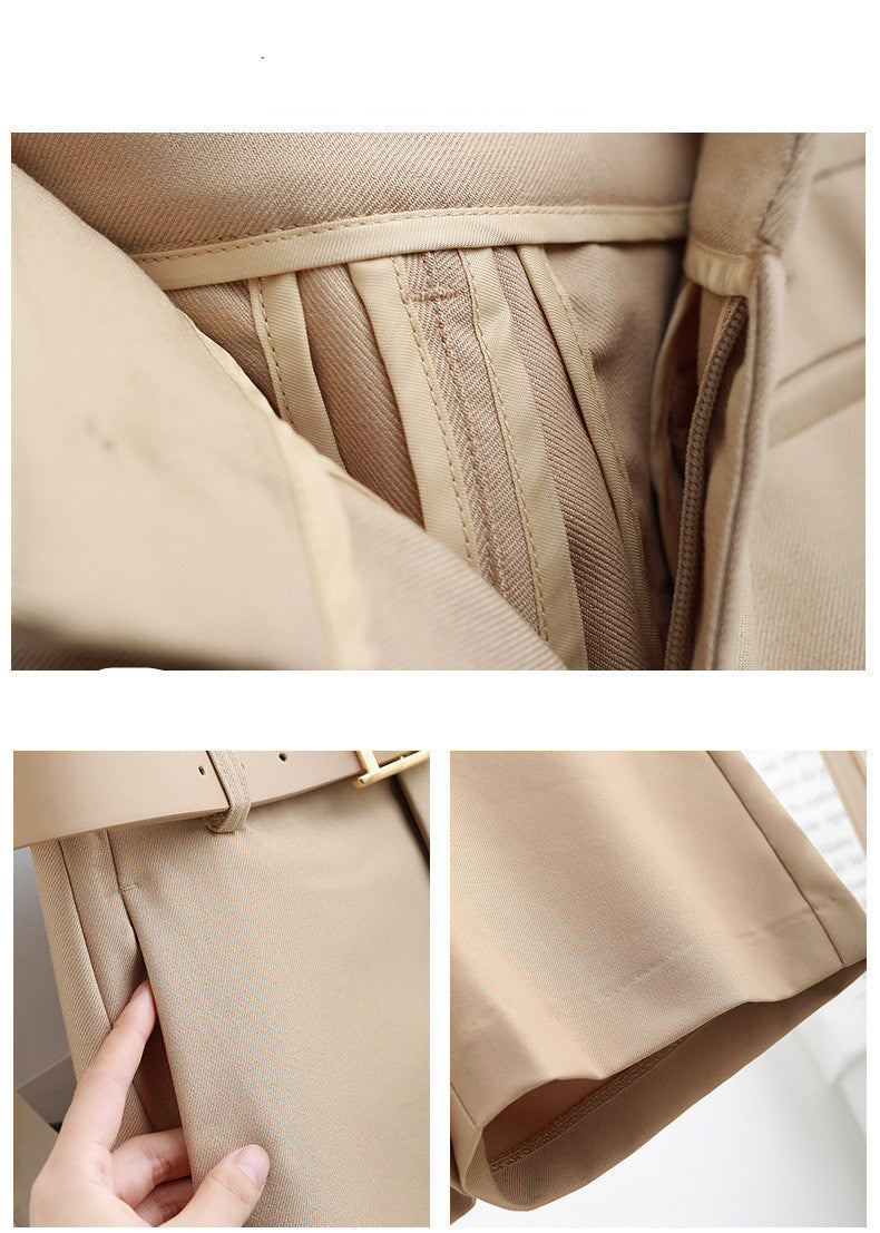 Marion – Hoge Taille Dunne Plus Size Korte Broek