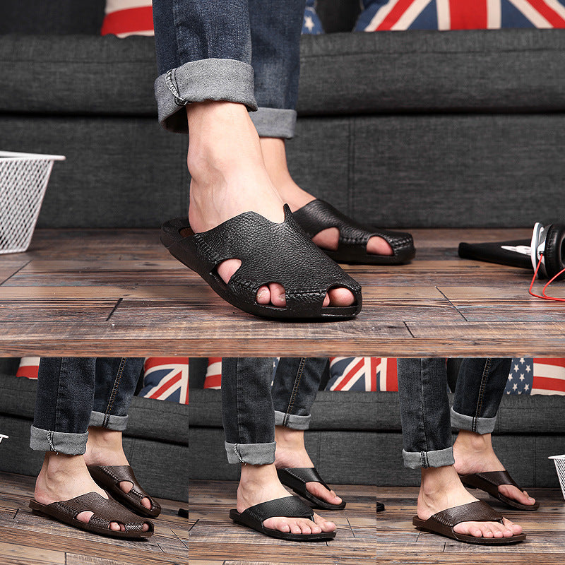Mark – Waterdichte Heren Slippers met Gesloten Neus