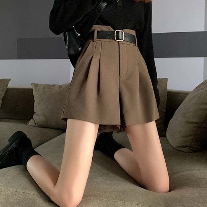 Jasmine – Wijde A-lijn Hoge Taille Korte Broek