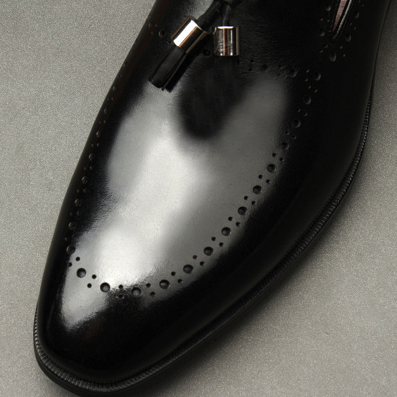 Ernest – Atmosferische Vegan Leren Huwelijksschoenen