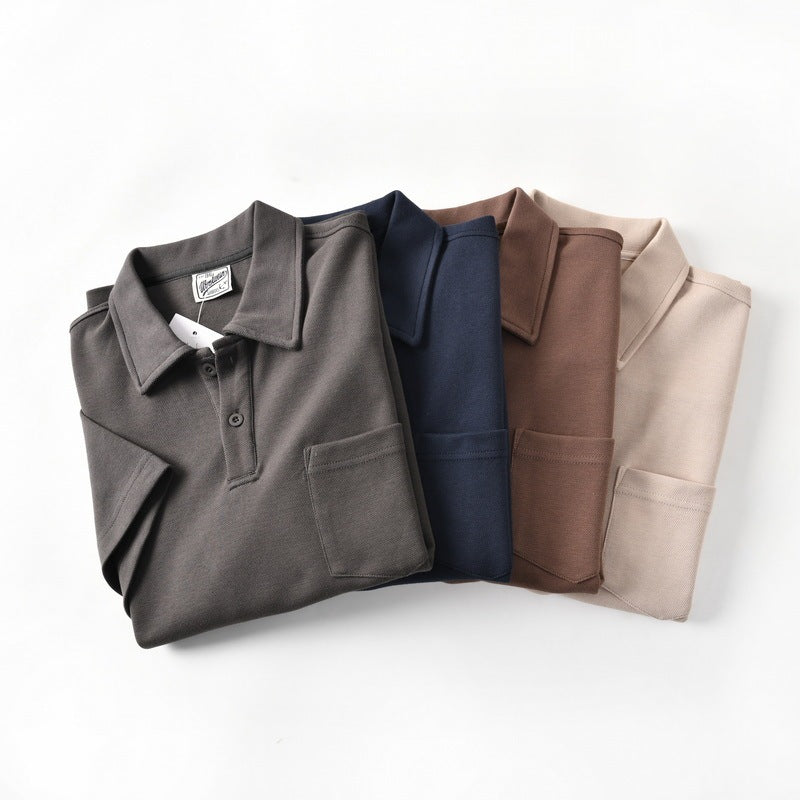 Simon – Losse Casual Polo van Katoen voor Mannen