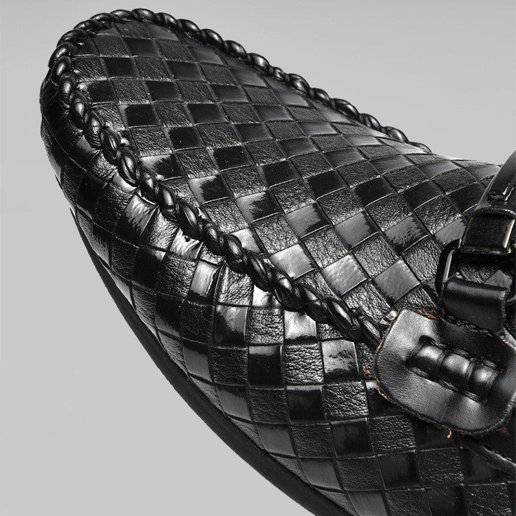 Perry – Casual Heren Vegan Leren Schoenen met Platte Hak