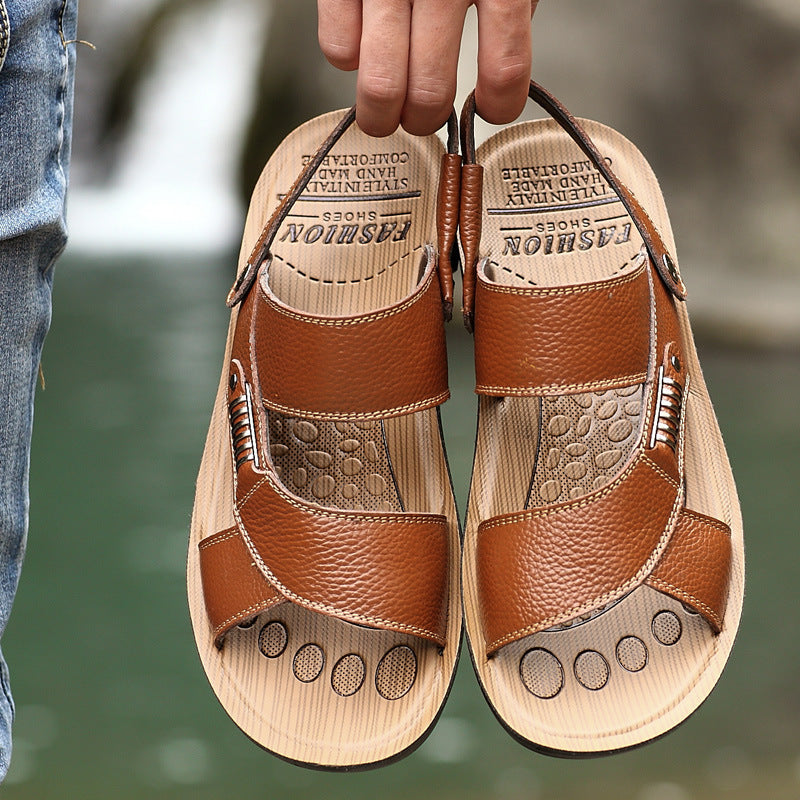 Fred – Casuale en Ademend Vegan Leren Sandalen