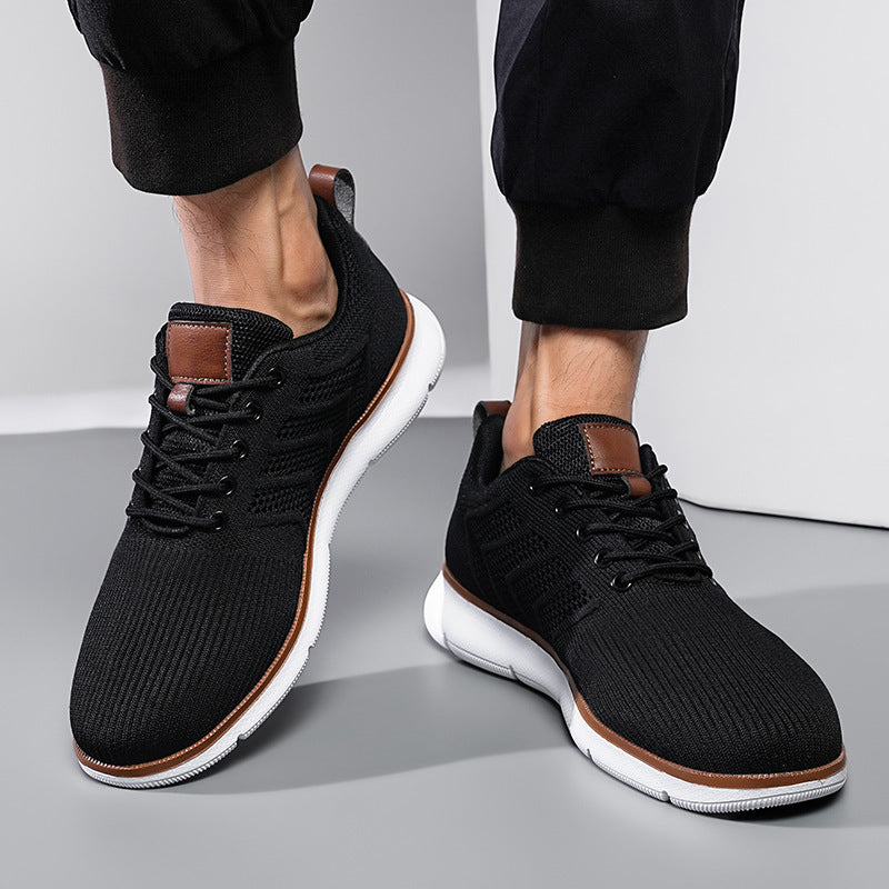 Richard – Vliegende Geweven Mesh Sneakers voor Heren