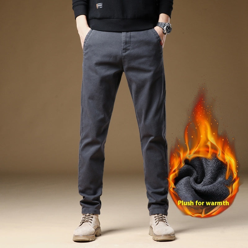 Matthew – Casuale Broek Met Fleecevoering Voor De Winter