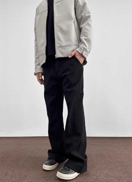 Keith – Rechte Outdoor Broek met Zijrits en Drievoudige Bescherming