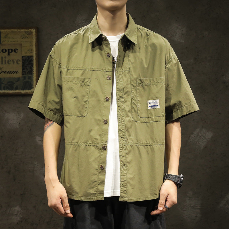 Rhys – Losse en Eenvoudige Casual Overhemd