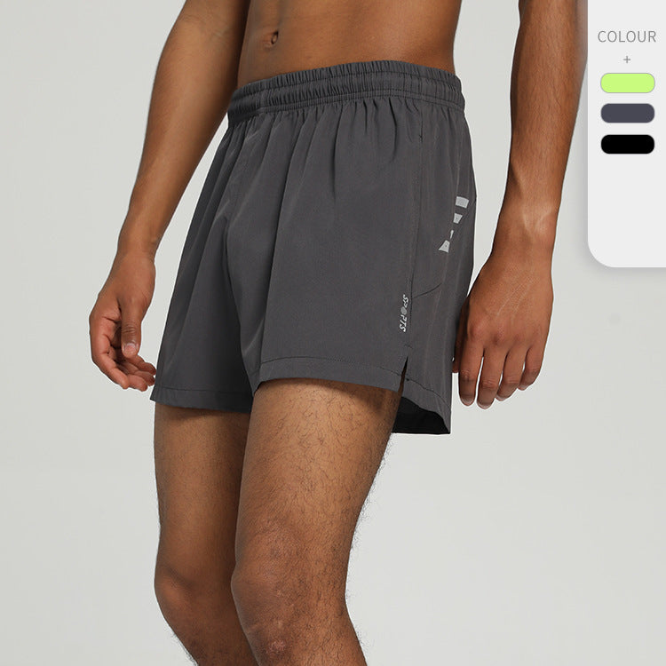 Ken – Elastische Sneldrogende Driepunts Sportshorts Voor Marathon