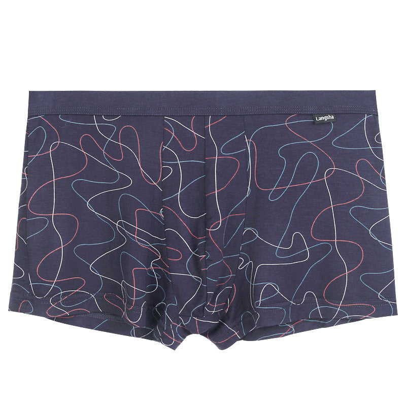 Cameron – Ademend Korte Broek met Print voor Heren