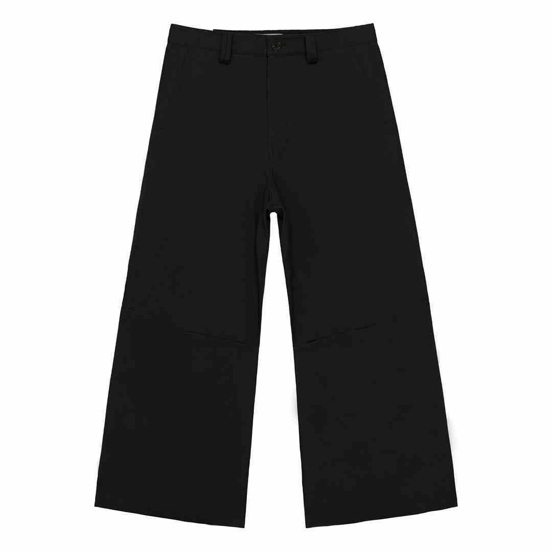 Luke – Katoenen Losse Wijde Broek met Rechte Pijp