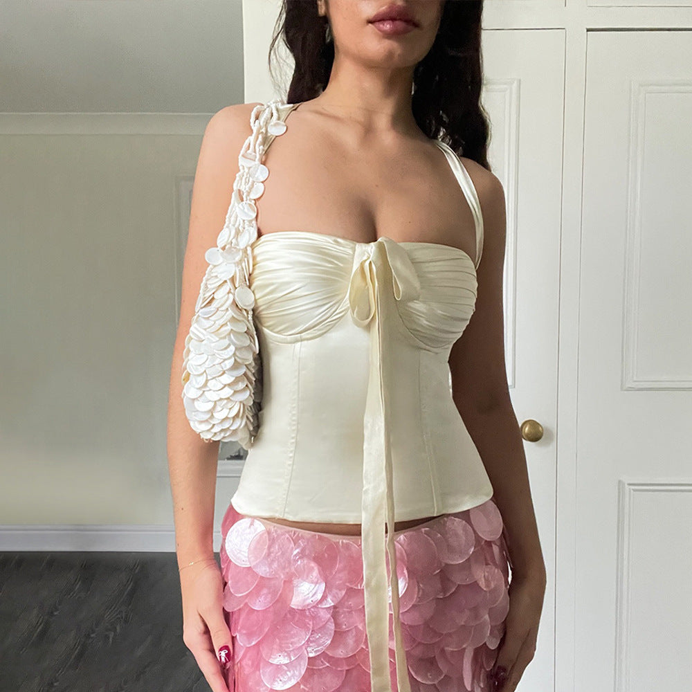 Sexy Sling Backless Tube Top