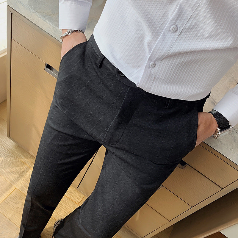 Cameron – Dunne Slim Fit Broek voor Heren