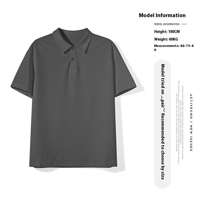 Donald – Eenvoudig Poloshirt met Korte Mouwen