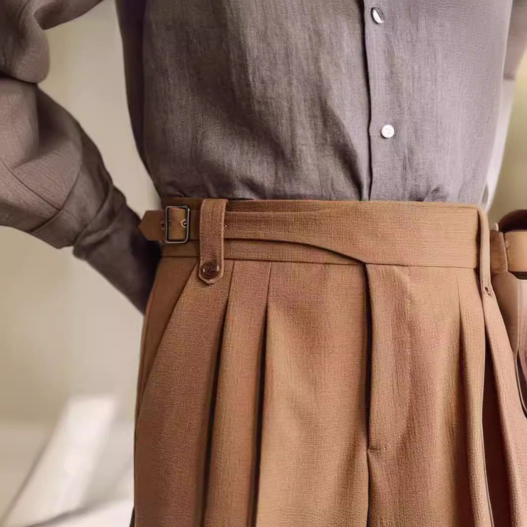 Bryan – Retro Italiaanse Korte Broek voor Mannen