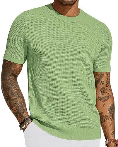 Geoffrey – Korte Mouwen Gebreide T-shirt