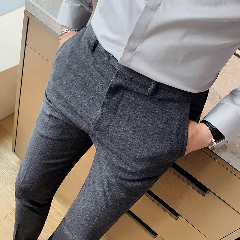 Cameron – Dunne Slim Fit Broek voor Heren