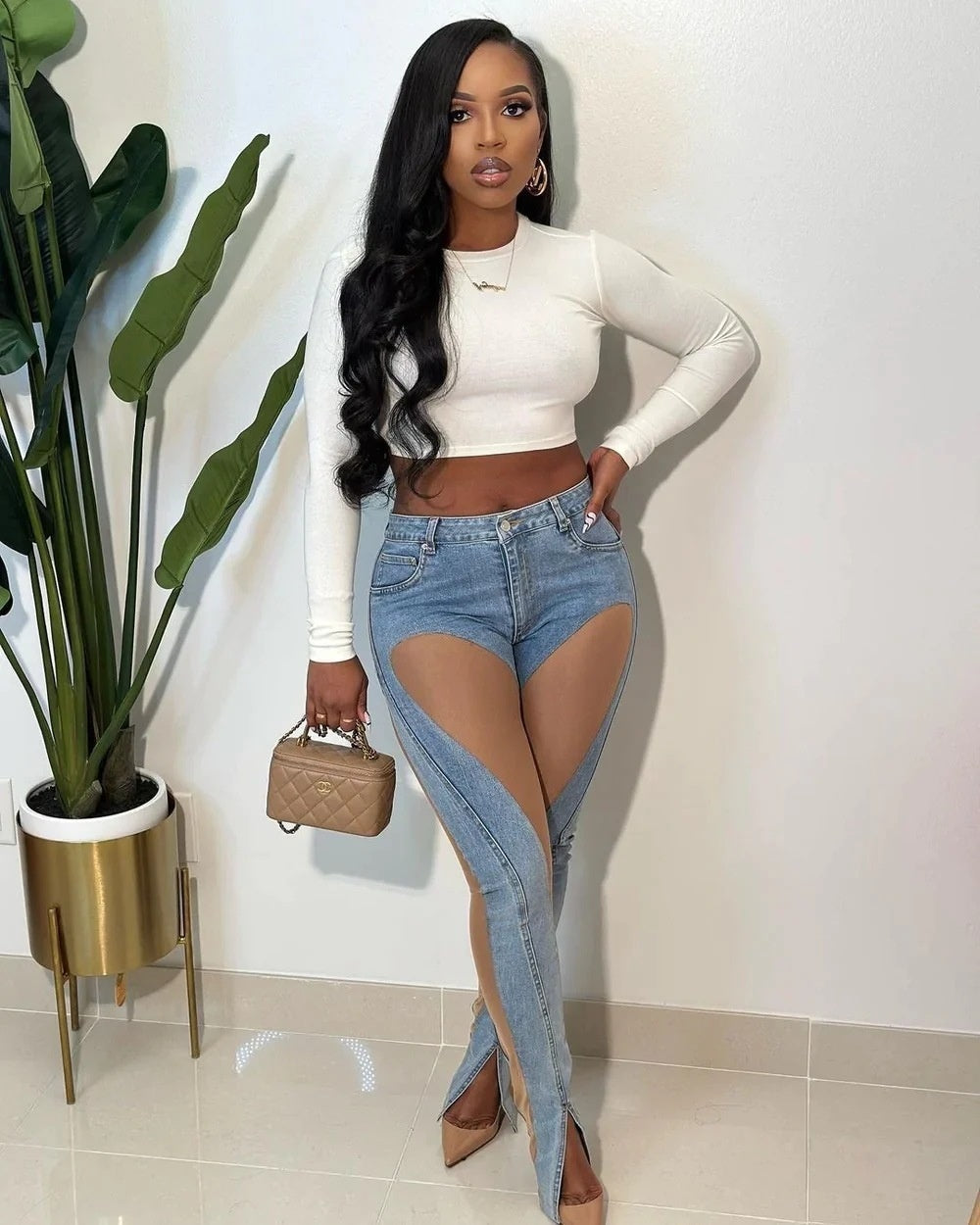 Donna – Transparante Stijlvolle Damesjeans