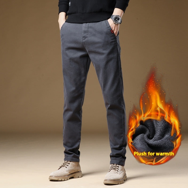 Matthew – Casuale Broek Met Fleecevoering Voor De Winter