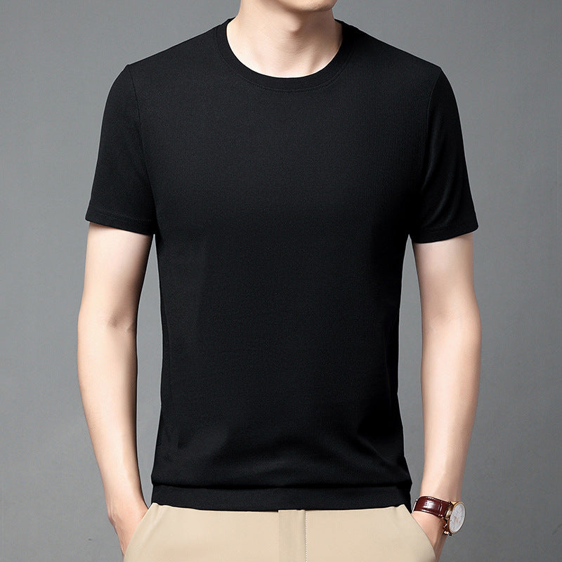 Jason – Klassiek Losse Sneldrogende T-shirt Met Ronde Hals Voor Mannen