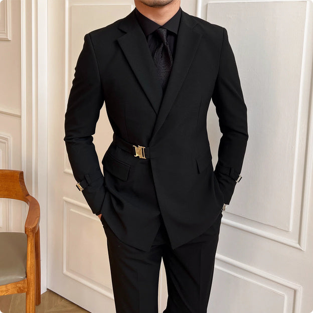 Ron – Slimfit Britse Business Stijl Pakset