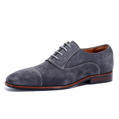 Eddie – Formele Oxfordschoenen van Premium Vegan Suède