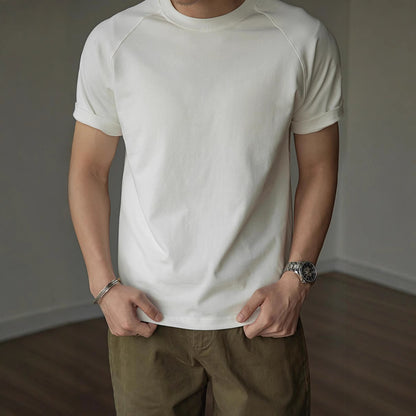 Eric – Zware Ronde Hals T-shirt van 300g