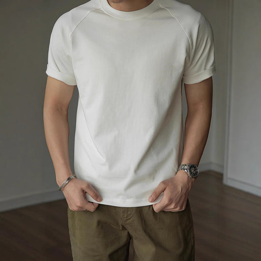 Eric – Zware Ronde Hals T-shirt van 300g