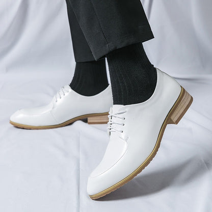 Benjamin – Formele Pumps met Houten Hak