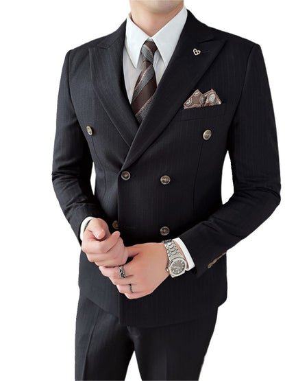 Harvey – Slank Herenpak met Strepen