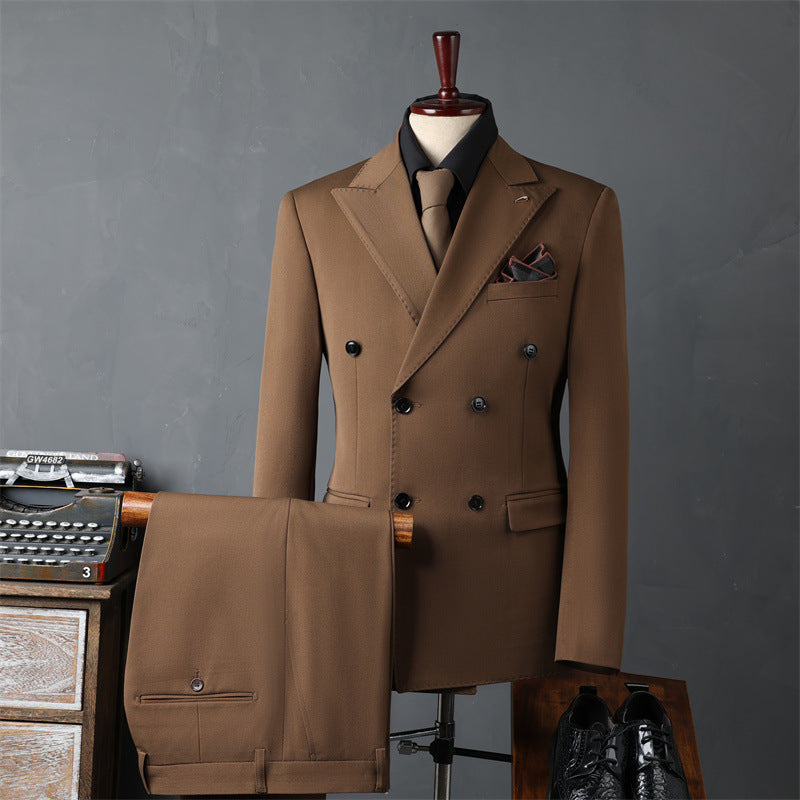 Oscar – Dubbel Geknoopt Pak voor Mannen